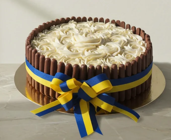 Studentkrans Tårta - Bild 2