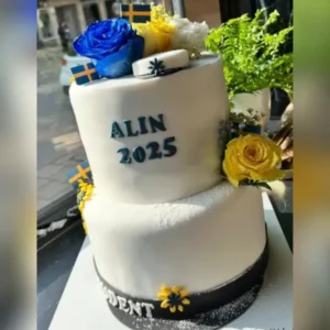 Blågul Student Elegans